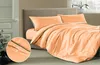 Basic Bettwäscheset 140x200 apricot, flaschengrüne Paspel Produktbild-Vorschau 4