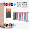 Wymiennik ciepła VEVOR, 127 x 305 mm, 80 płyt, lutowany Podgląd zdjęcia produktu 4