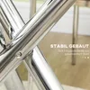 HOMCOM Jedálenský stôl, okrúhly jedálenský stôl, kuchynský Náhľad obrázku produktu 6