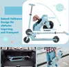 COSTWAY Scooter Detská kolobežka, pedálová kolobežka s LED Náhľad obrázku produktu 5