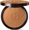 A close-up studio shot of an open bronzing powder compact. Podgląd zdjęcia produktu