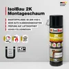 Isolbau 2K Bauschaum 11 x 400 ml Montageschaum Zargenschaum PU Schnellschaum Produktbild-Vorschau