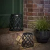 Star LED-Solar-Laterne 'Calabria', Metall, ca.19x20 cm Produktbild-Vorschau 4