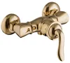 PaulGurkes Gold Duscharmatur Aufputz Retro Nostalgie Produktbild-Vorschau 2