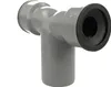 A 3-way pipe fitting with rubber seals. Produktbild-Vorschau