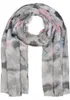 styleBREAKER Damen Schal mit buntem Batik Blumen Muster und Produktbild-Vorschau 1