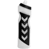 A white and black sports water bottle with a textured grip. Náhľad obrázku produktu