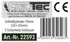 ChiliTec Schließzylinder Türzylinder 35/35mm, erhöhte Produktbild-Vorschau 1