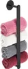 Relaxdays Handtuchhalter, selbstklebend, Edelstahl, HBT: Produktbild-Vorschau 1