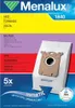 A package of vacuum cleaner bags with brand information and compatibility details. Produktbild-Vorschau