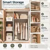 Hochbett 90 x 200 cm mit Kleiderschrank, Treppenschrank, Produktbild-Vorschau 7