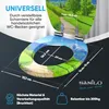 SANILO® WC-Sitz mit Absenkautomatik Alpen, Toilettendeckel Produktbild-Vorschau 5