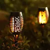 4er Set Solar Gartenfackeln LED mit Flammeneffekt – Produktbild-Vorschau 5