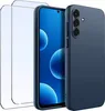 SET Etui für Samsung A56 5G Mattes Silikon 2 STÜCK GLAS Produktbild-Vorschau 1