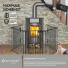 Griglia di sicurezza per camini KESSER® con porta, griglia Anteprima dell’immagine prodotto 7