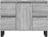 vidaXL Koupelnová skříňka Grey Sonoma 80x33x60 cm Dřevěný Náhled obrázku produktu 4