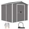 Outsunny Gerätehaus 4,4 m² Gartenhaus mit Pultdach, Produktbild-Vorschau 1