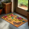 Paillasson BRUBAKER papillon 3D Hello - 45x75 cm tapis de Voir les images du produit 1