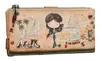 Anekke Geldbörse Peace & Love RFID Wallet Camel mehrfarbig Produktbild-Vorschau 4