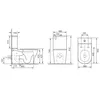 Sapho BELLO RIMLESS Kombi-WC, Abgang senkrecht/waagerecht, Produktbild-Vorschau 6