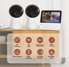 Babyphone vidéo BOIFUN avec écran divisé et 2 caméras, Voir les images du produit 2