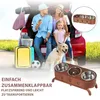 Katzen Futternapf erhöht, 3 Edelstahl Näpfe, Neigbar & Produktbild-Vorschau 4