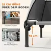 PawHut Hundeliege Outdoor mit Dach, Erhöhtes Hundebett für Produktbild-Vorschau 5
