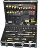 An open tool case filled with various tools. Produktbild-Vorschau