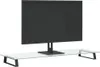 vidaXL Stojan na monitor čierny 100x35x8 cm z tvrdeného Náhľad obrázku produktu 3