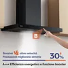CIARRA A+++ 650 m³/h cofano aspirante 90cm cofano a parete Anteprima dell’immagine prodotto 4