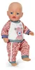 Tuta da jogging BABY born con motivo jungle e pantaloni in Anteprima dell’immagine prodotto 2