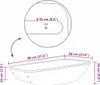 vidaXL Vervangingsschoep voor kruiwagen, zilver, 80 x 60 x Productafbeelding-voorbeeld 8