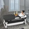 LZQ Faltbare Badewanne 138cm Tragbare Badewanne Produktbild-Vorschau 12