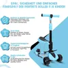 Habib 3-Rad Kinderroller mit LED Rädern & Sitz | Faltbar Produktbild-Vorschau 5