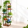 Relaxdays plantenstandaard, met 4 vlakke plateaus, hoogte x Productafbeelding-voorbeeld 7