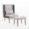 M MCombo Ohrensessel mit Hocker, Polstersessel Relaxsessel Produktbild-Vorschau 2