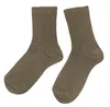 Herren Socken aus Baumwolle Rippe Grau Oliv Größe 43-46 Produktbild-Vorschau 2