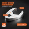A close-up marketing image of a single wrench tool with descriptive text overlays highlighting its features. Voir les images du produit