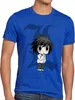 style3 L note death Herren T-Shirt Notizbuch Anime Manga Produktbild-Vorschau 1