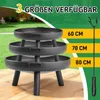 FCH ohnisko Ø 70 cm bezdymová miska na drevo s pohrabáčom, Náhľad obrázku produktu 5