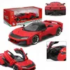 Bburago 26034 Ferrari F80 2024 červené 1:24 Náhľad obrázku produktu 16