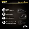 SafetyMaker LED Schuh Clip weiß, 44535 Produktbild-Vorschau 4