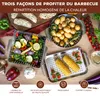 bremermann Lot de 3 paniers de cuisson pour barbecue en Voir les images du produit 2