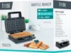 Teesa Waffle maker 2 waffles 1100W teflon Náhled obrázku produktu 2