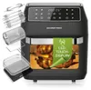 GOURMETmaxx Heißluftfritteuse 12 L Airfryer | Fritteuse mit Produktbild-Vorschau 1