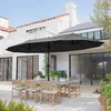 Parasol Outsunny Double 455 x 265 cm, parasol z ochroną UV Podgląd zdjęcia produktu 2