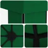 Altánok 4 × 3 m Zelená Polyester a oceľ 190 gsm Náhľad obrázku produktu 5