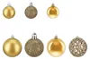 Set da 50 palline natalizie Relaxdays, palline per l'albero Anteprima dell’immagine prodotto 8