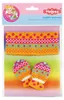 Kleding voor poppen: hoofdband met wanten, oranje, geschikt Productafbeelding-voorbeeld 2