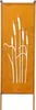 Stele Edelrost Sichtschutz Schilfkolben 115 x 32 cm Produktbild-Vorschau 5